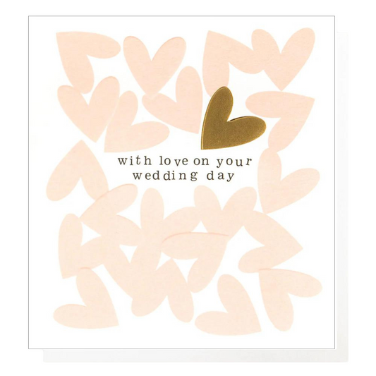 Greetings Card - Love On Your Wedding Day