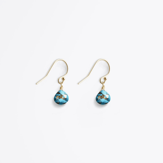 Wanderlust Life Isla Drop Earrings - Mohave Turquoise