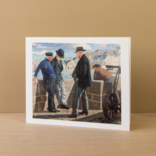 Greetings Card - An Idle Chat