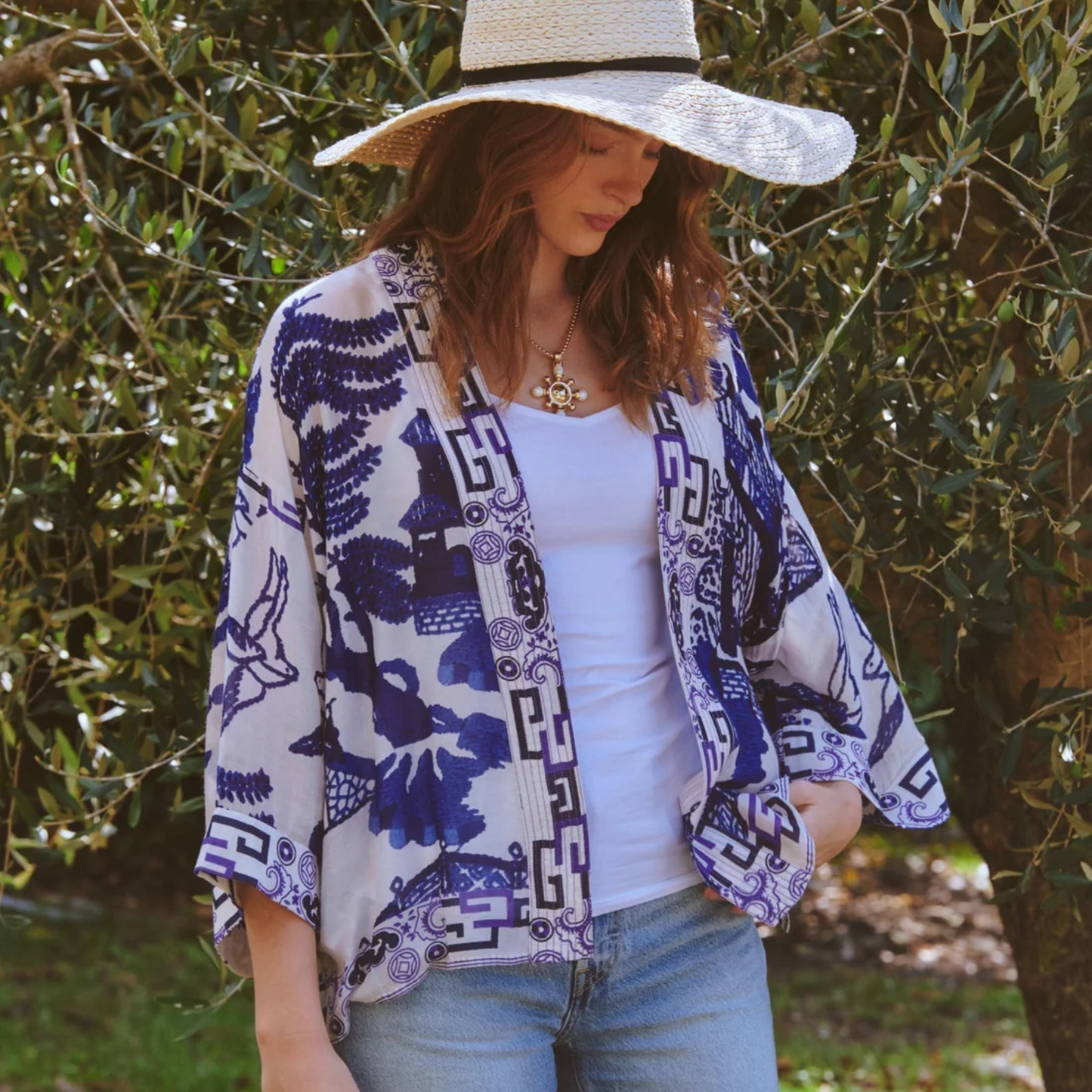 Kimono - Giant Willow Blue