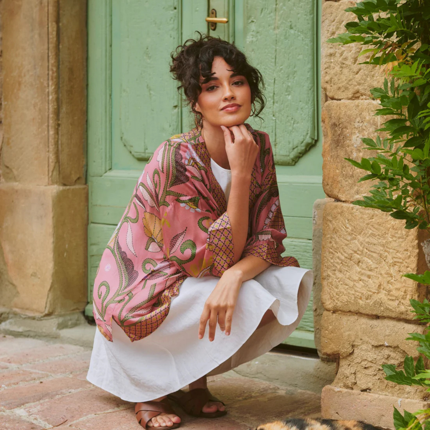 Kimono - Kantha Dusk