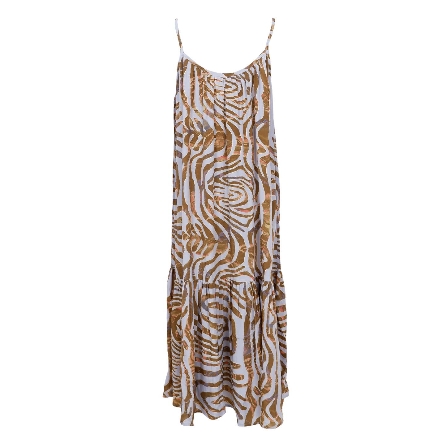 Luna Strap Dress - Blue Zebra