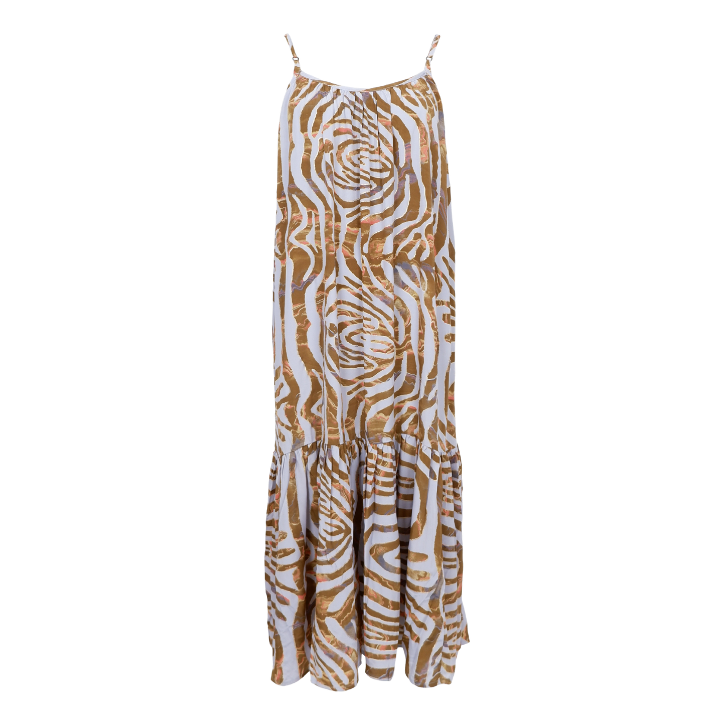 Luna Strap Dress - Blue Zebra