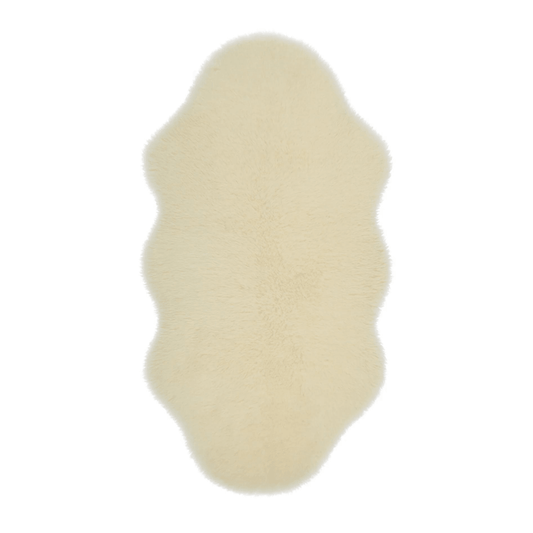 Chalk UK Merino Wool Rug - Cream