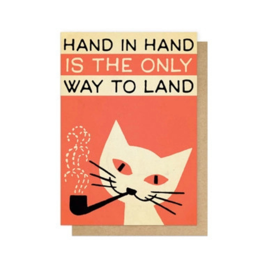 Greetings Card - Hand in Hand