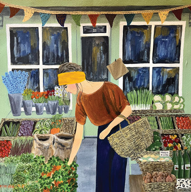 Greetings Card - Herbs for Dinner