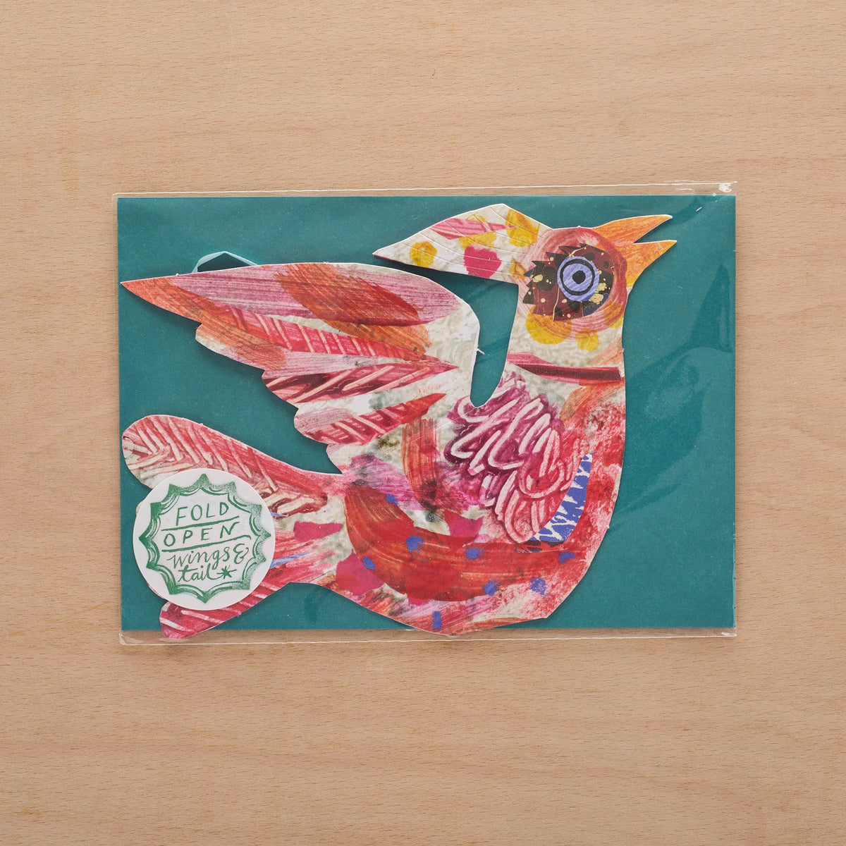Greetings Card - Hanging Bird