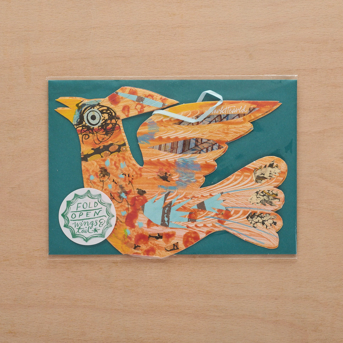 Greetings Card - Hanging Bird