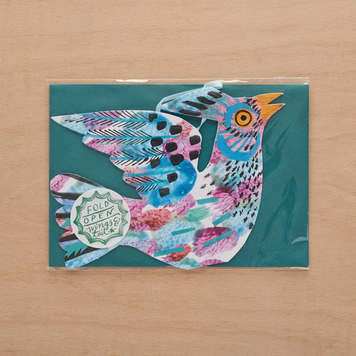 Greetings Card - Hanging Bird