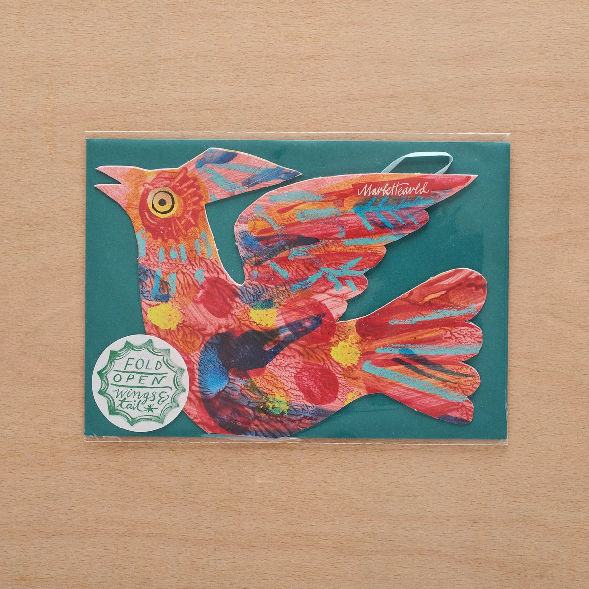 Greetings Card - Hanging Bird