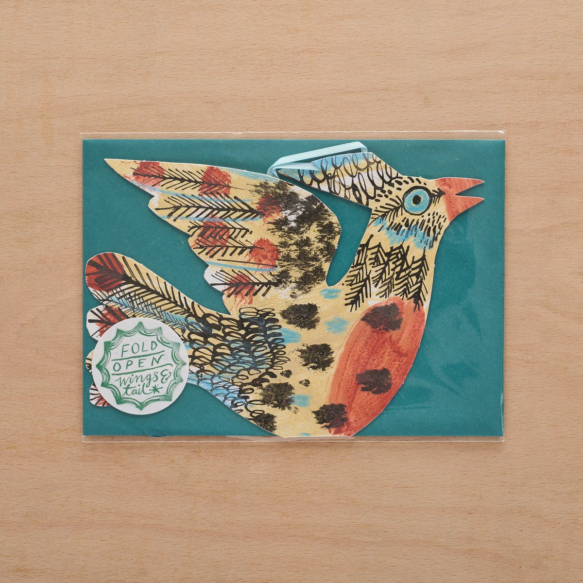 Greetings Card - Hanging Bird