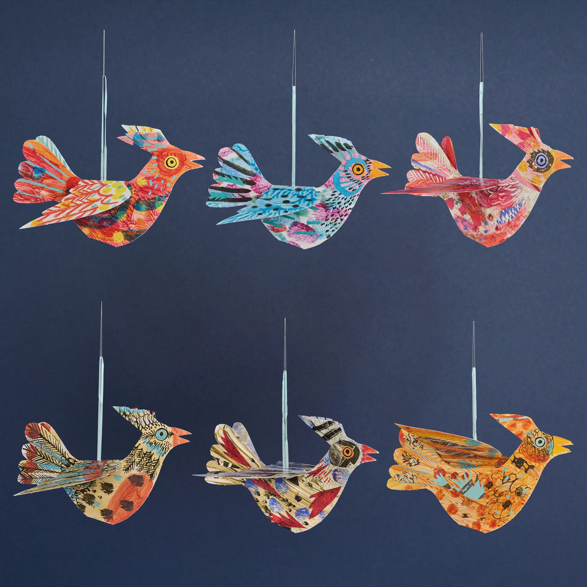 Greetings Card - Hanging Bird
