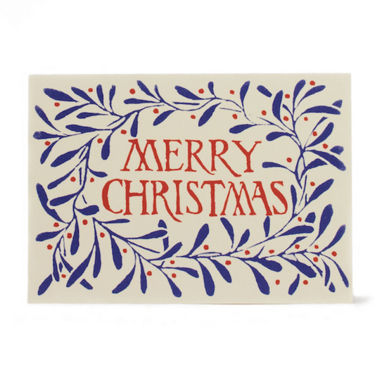 Greetings Card - Christmas Wreath