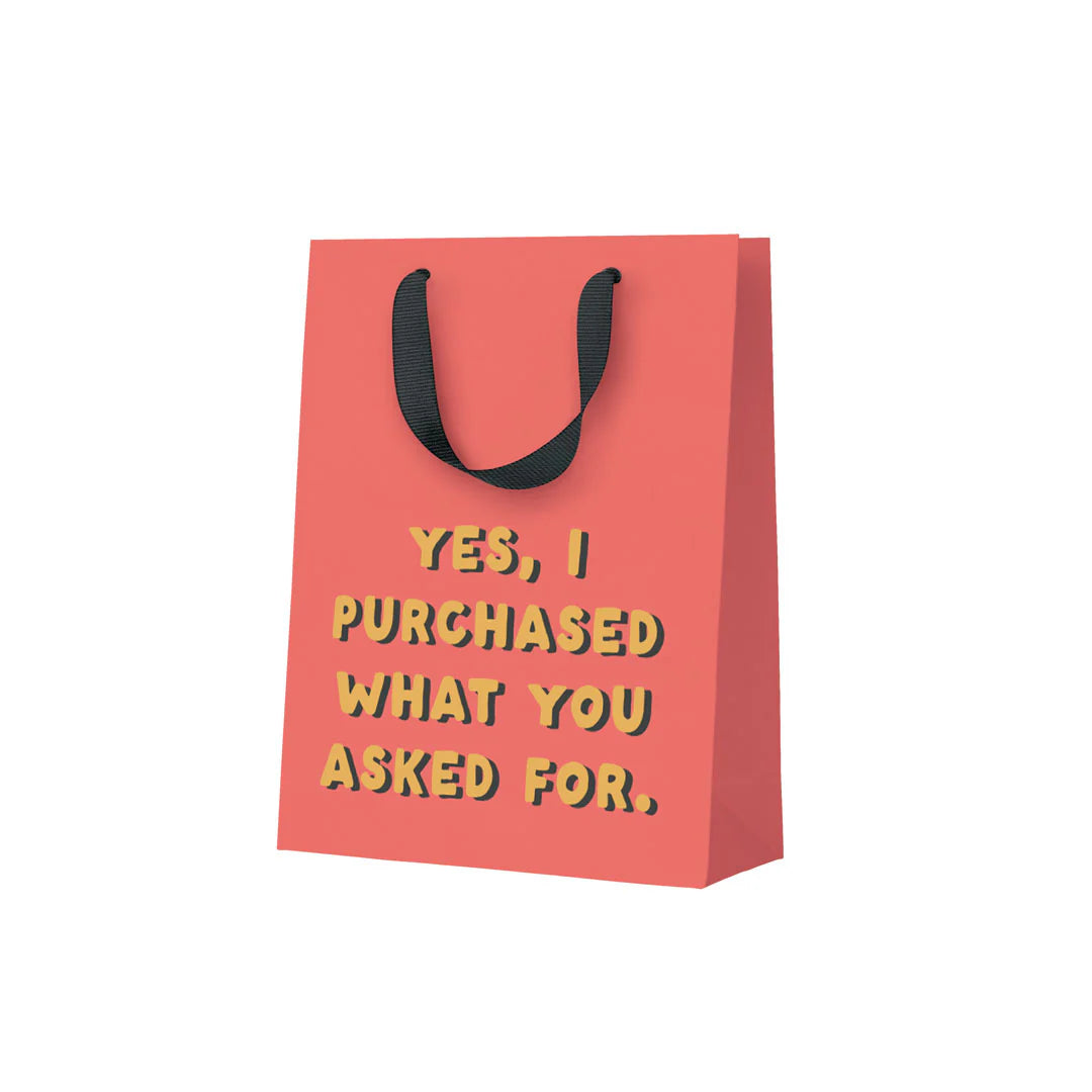 Medium Gift Bag - What You Asked For
