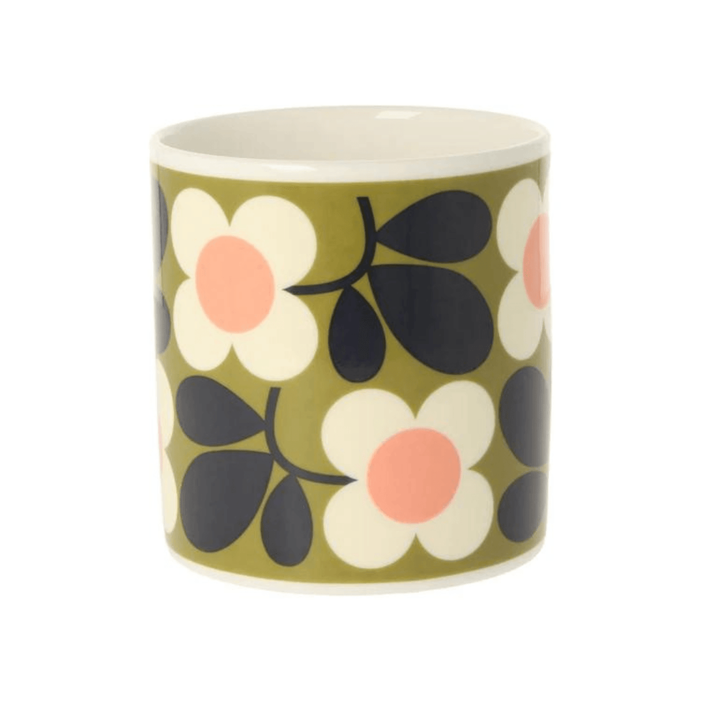 Orla Kiely Mug - Floret Green