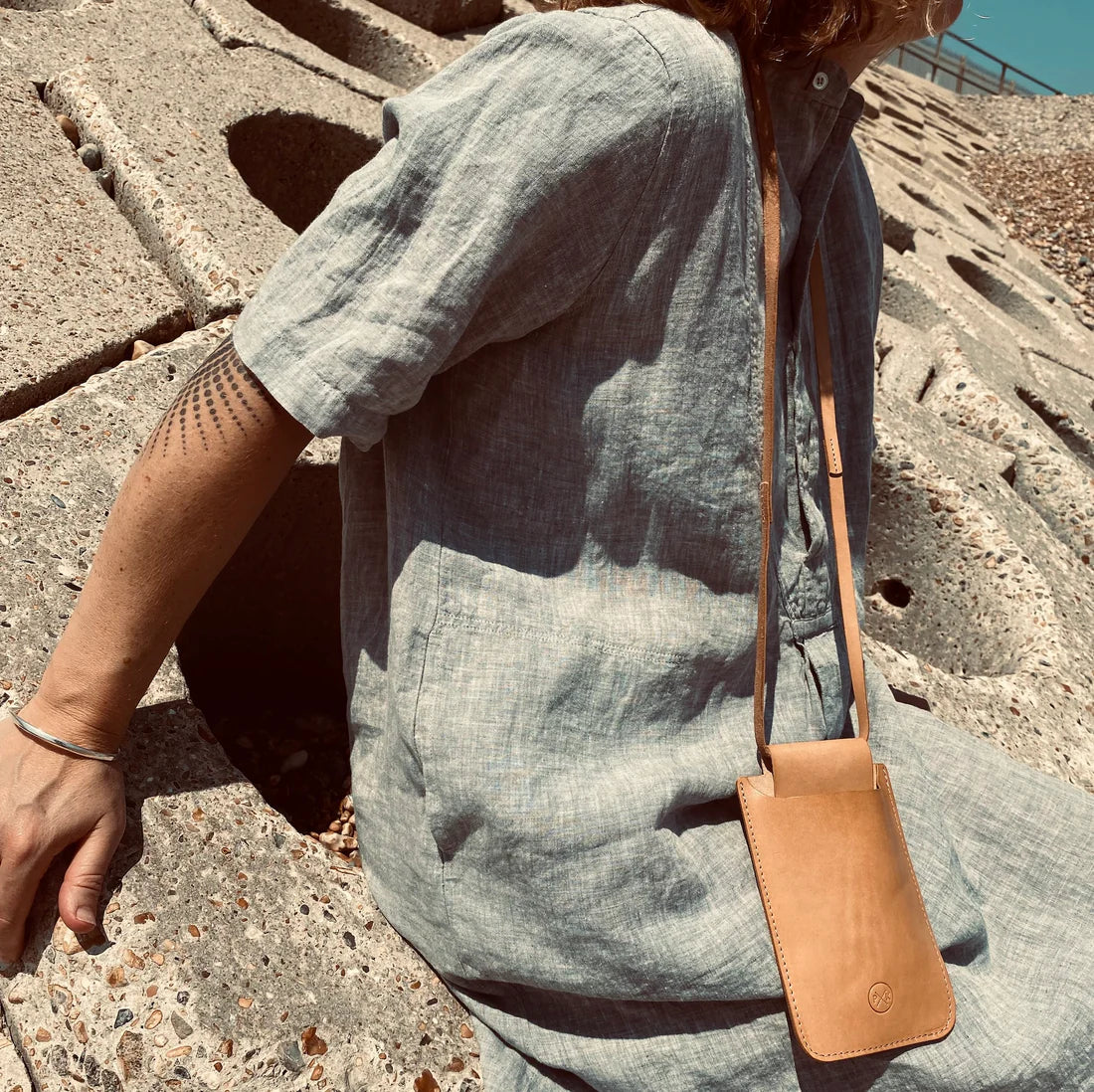 Leather Phone Case - Tan Brown