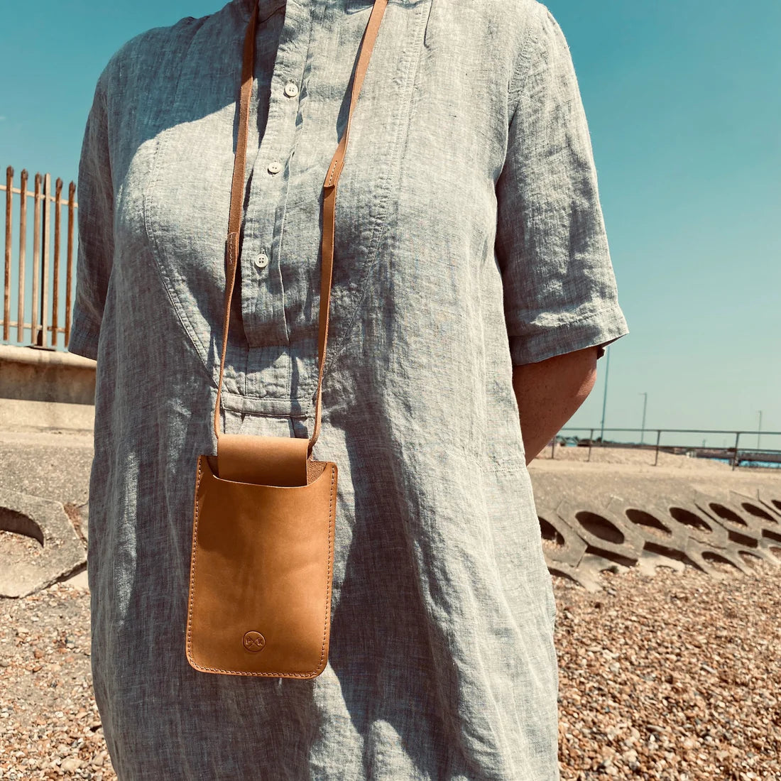 Leather Phone Case - Tan Brown
