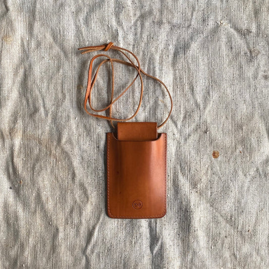Leather Phone Case - Tan Brown