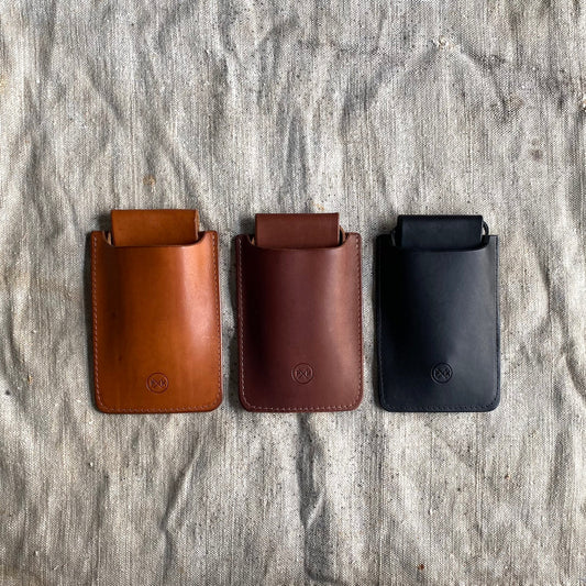 Leather Phone Case - Black