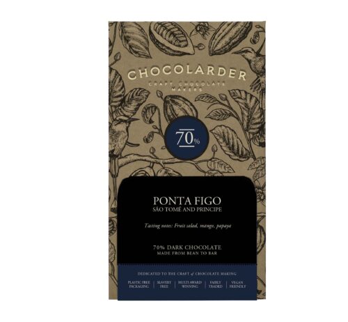 Ponta Figo 70% Dark Chocolate Bar