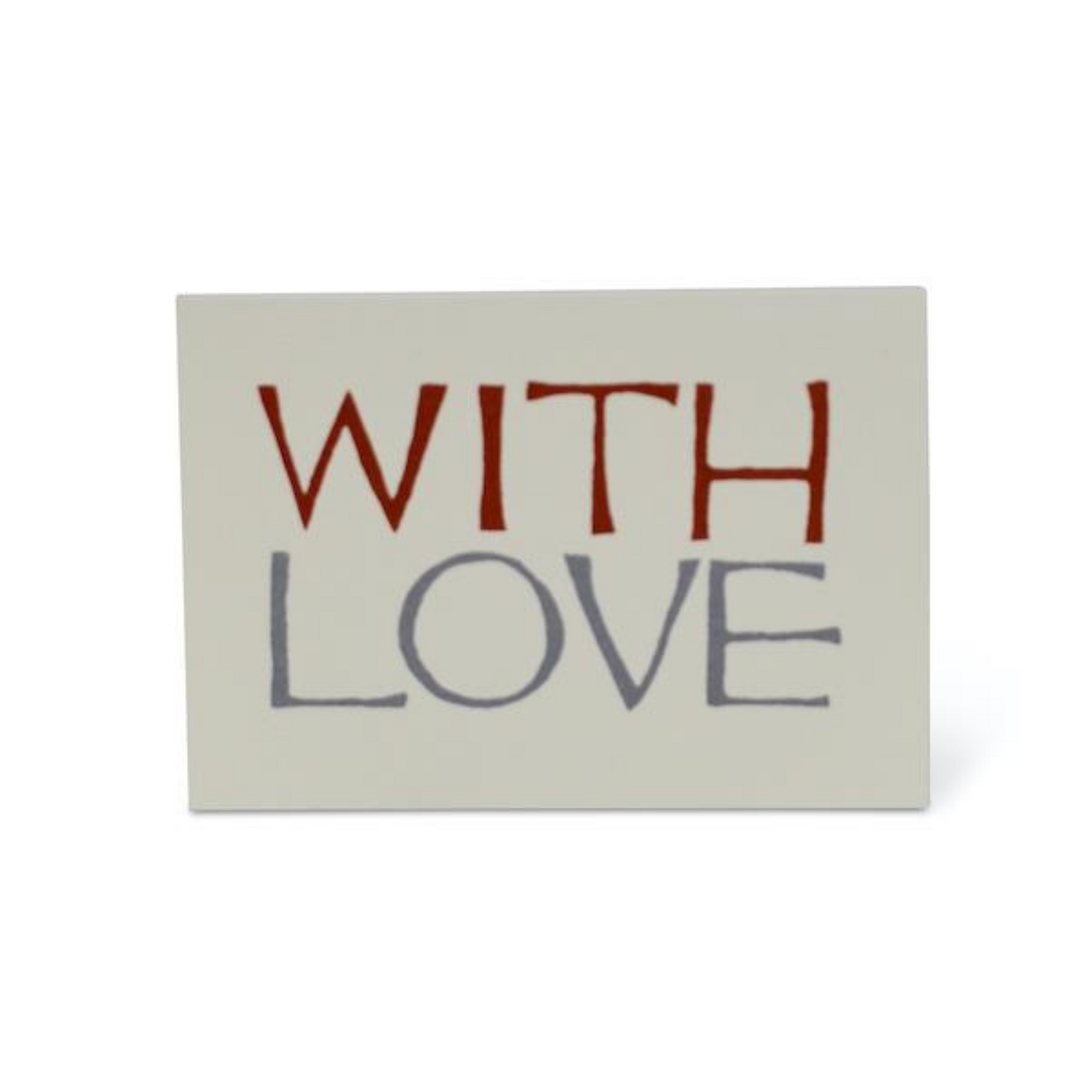 Pack of 6 Mini Cards - With Love