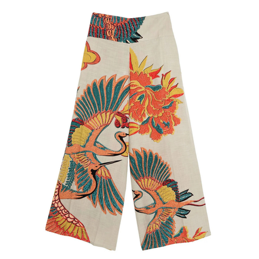 Palazzo Pants - Crane Stone