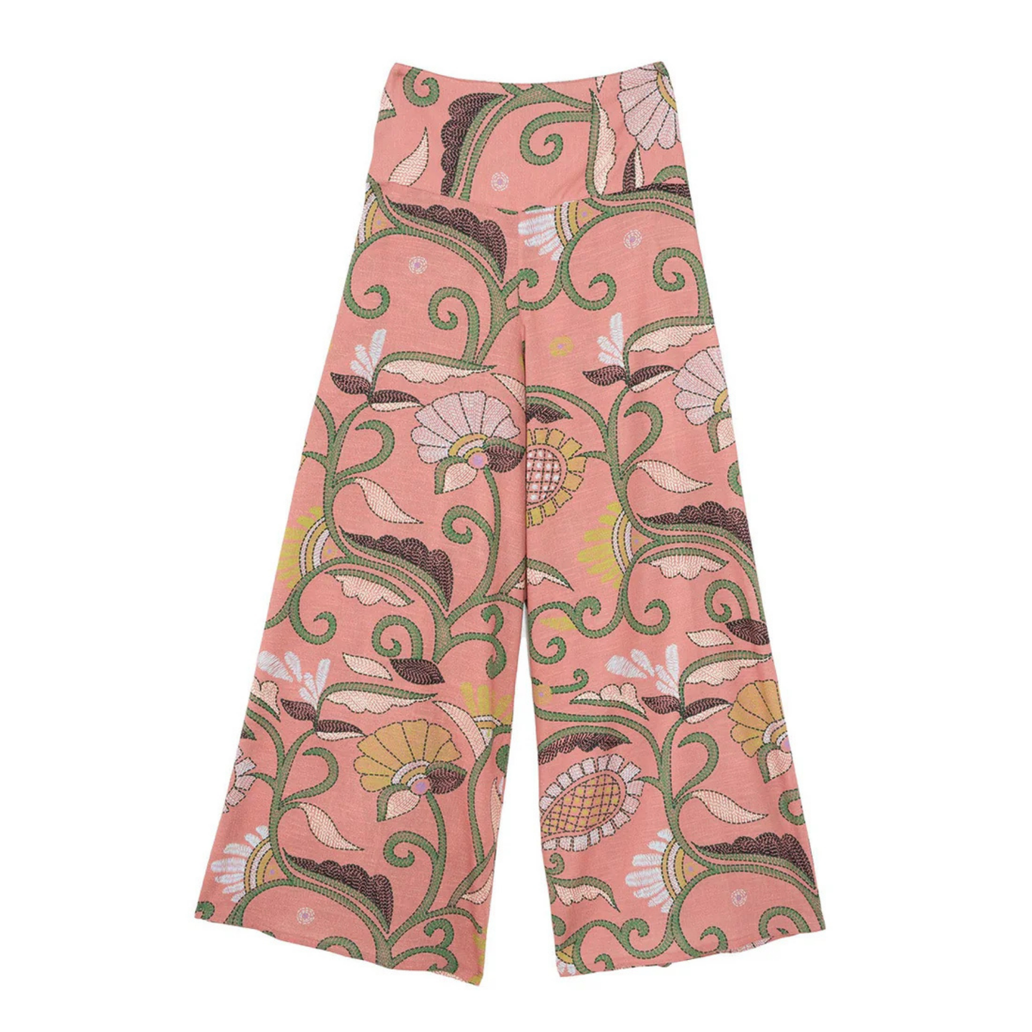 Palazzo Pants - Kantha Dusk