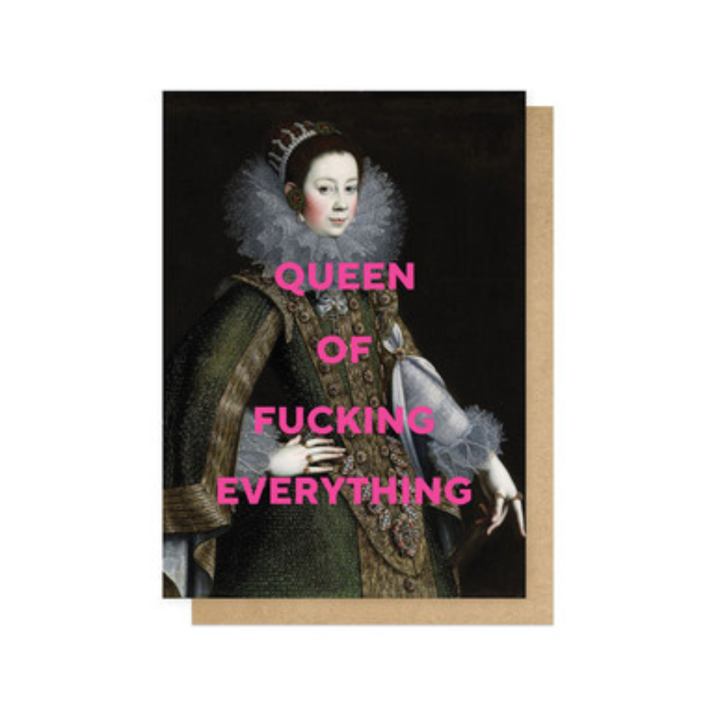 Greetings Card - Queen of Everything