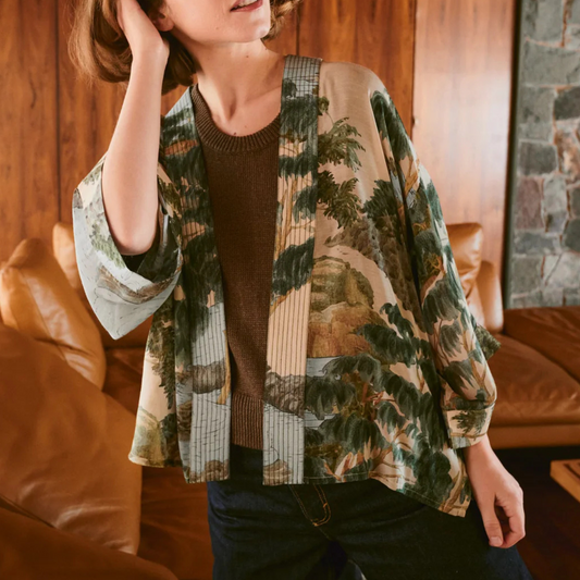 Kimono - Rivers and Trees Natural