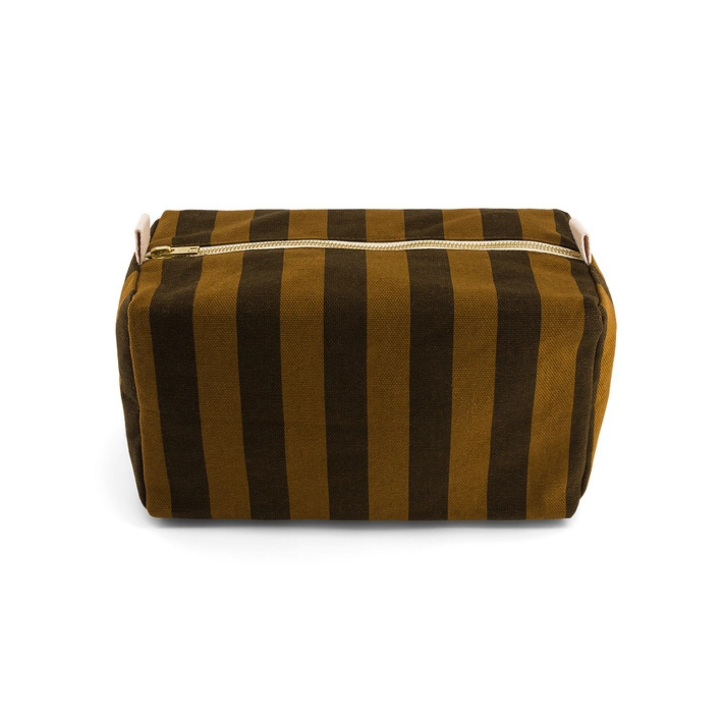 Vic Wash Bag - Cumin Stripes