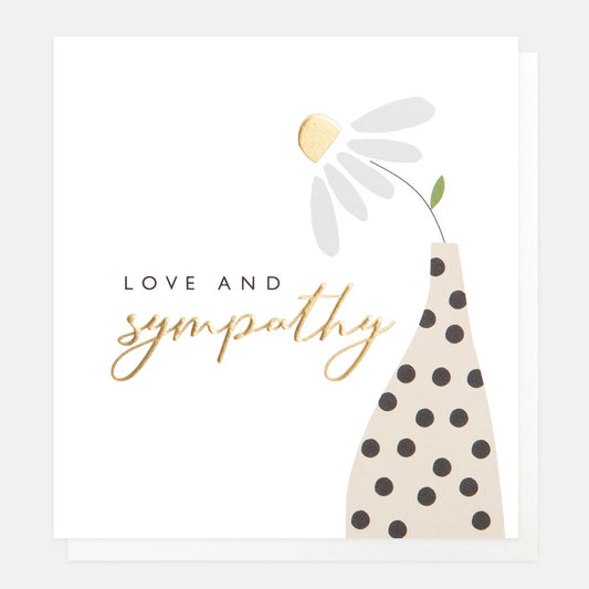 Greetings Card -  Love and Sympathy