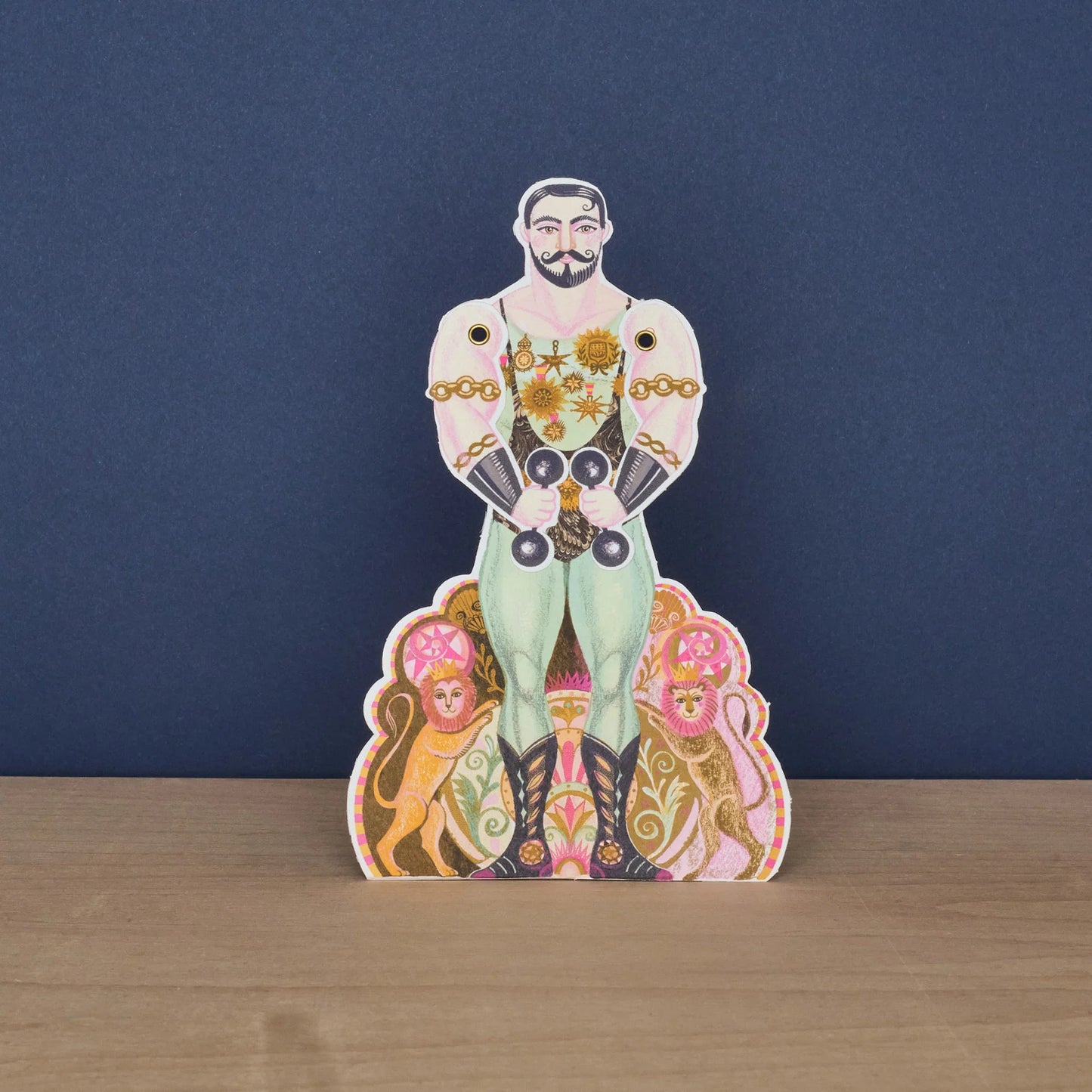 Greetings Card - Alexander the Strongman