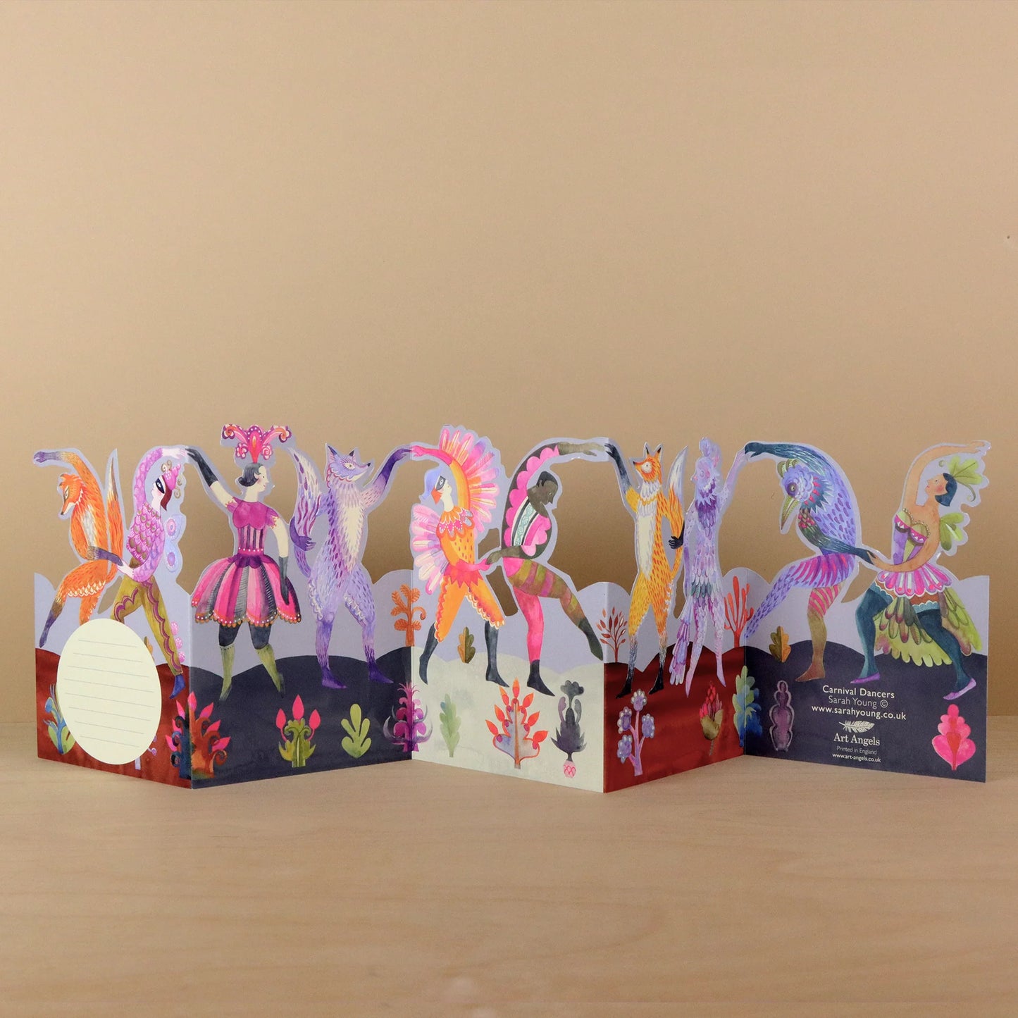 Greetings Card - Carnival Dancers
