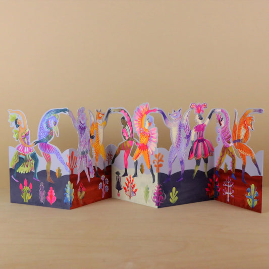 Greetings Card - Carnival Dancers