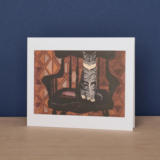 Greetings Card - Cat Called Pumpkin