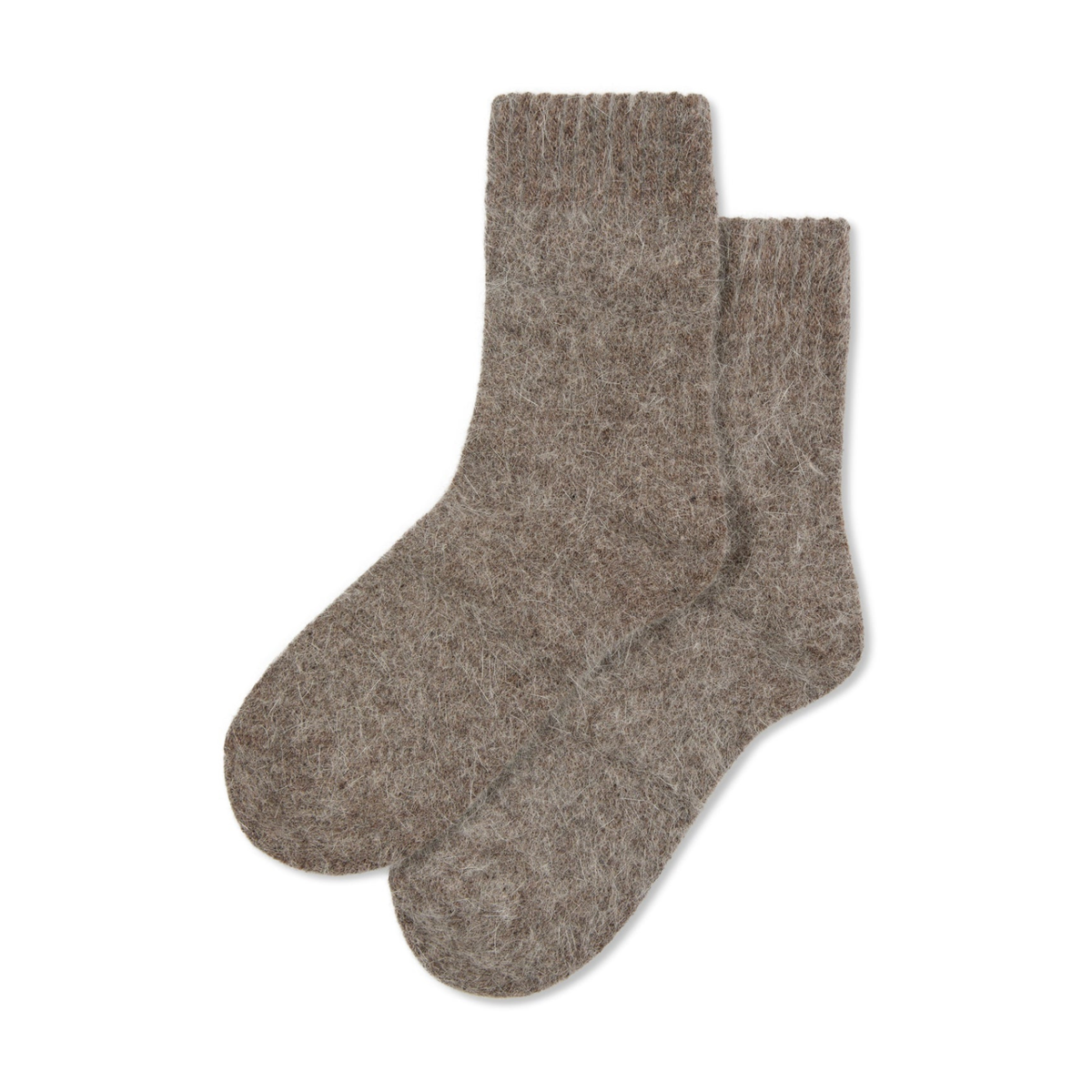 Soft Angora Sock - Mole