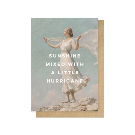 Greetings Card - Hurricane