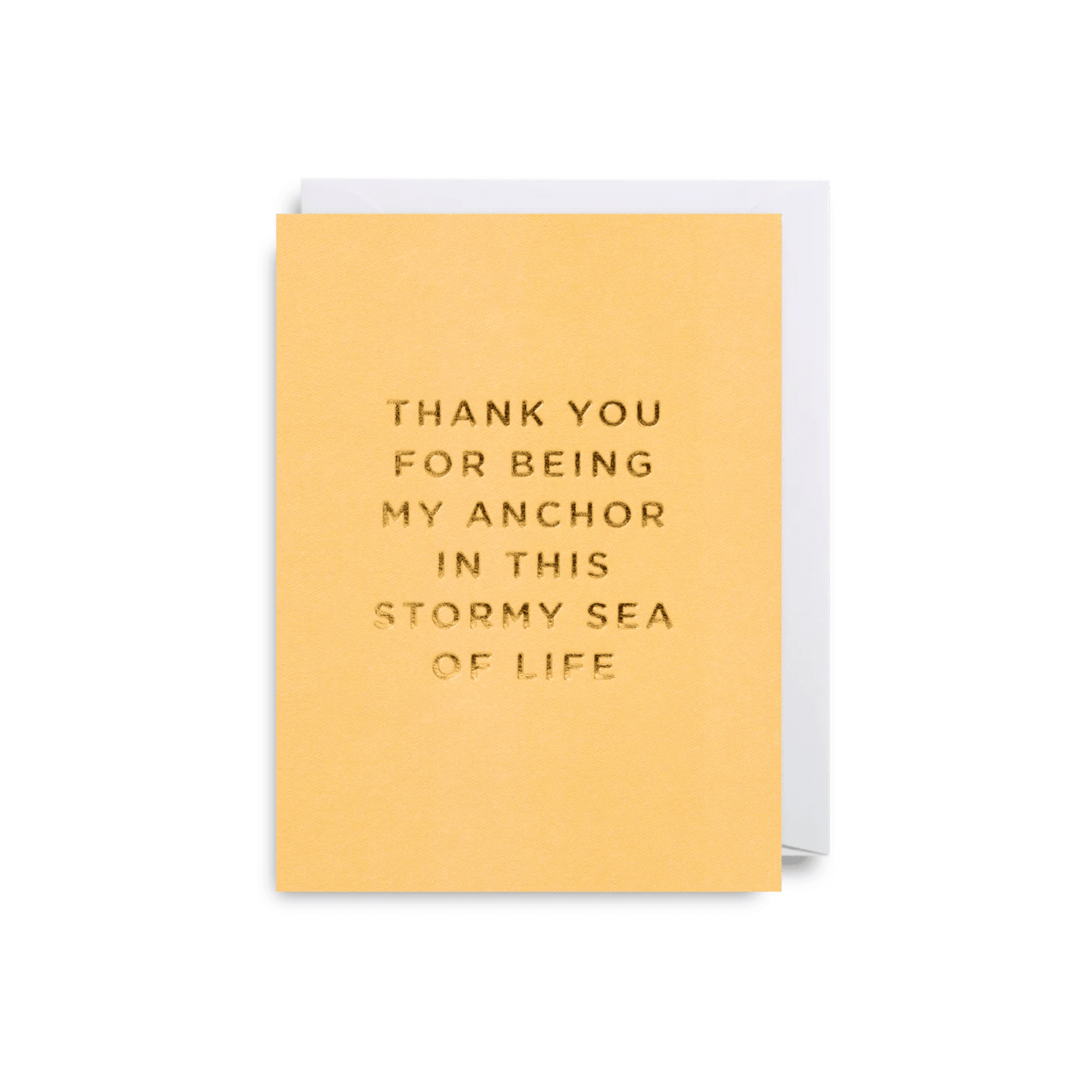 Lagom Mini Card - Thank You For Being My Anchor