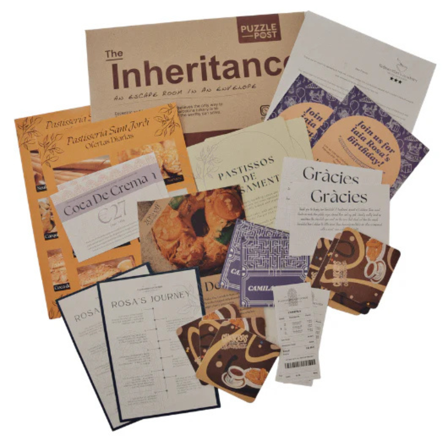 Escape Room In An Envelope - The Inheritance