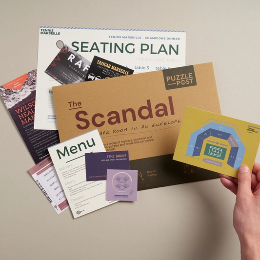 Escape Room In An Envelope - The Scandal