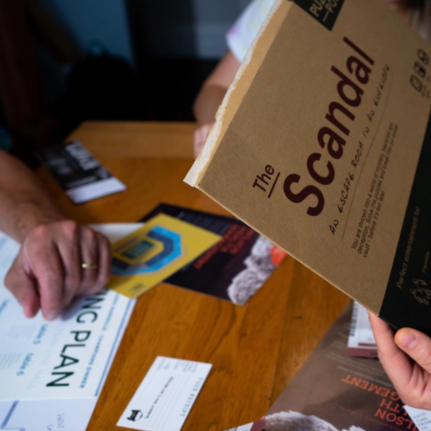 Escape Room In An Envelope - The Scandal