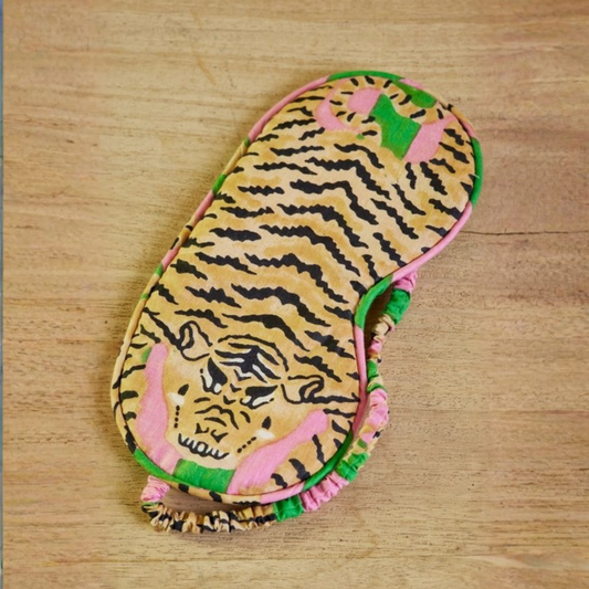 Cotton Eye Mask - Tiger