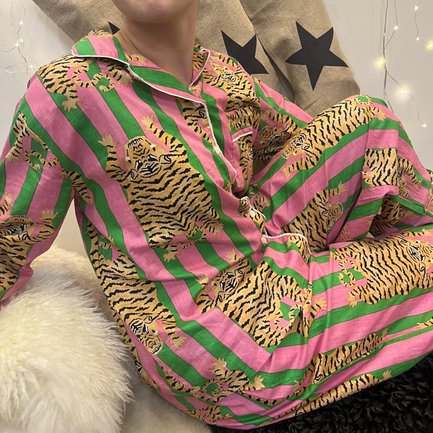 Pajama Set - Tiger Stripe