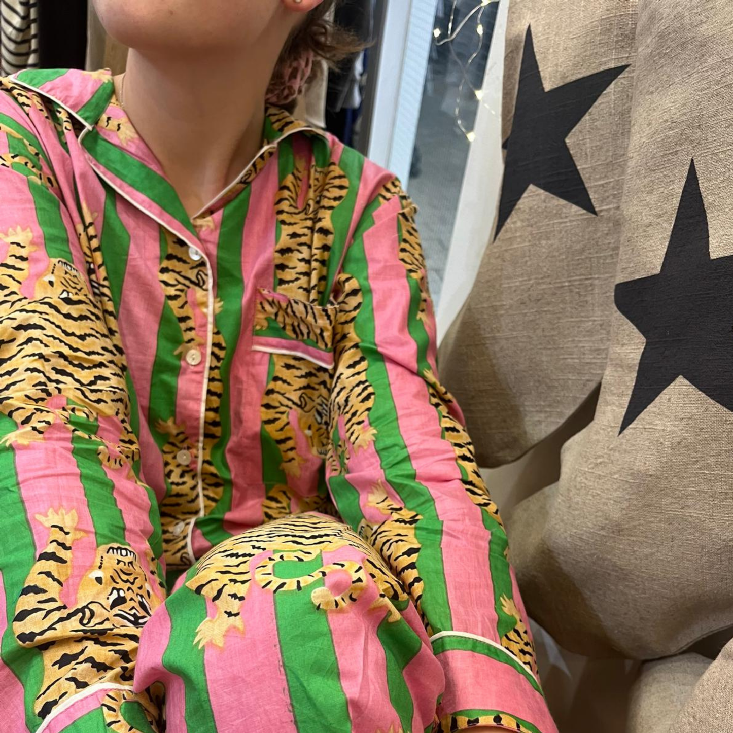 Pajama Set - Tiger Stripe