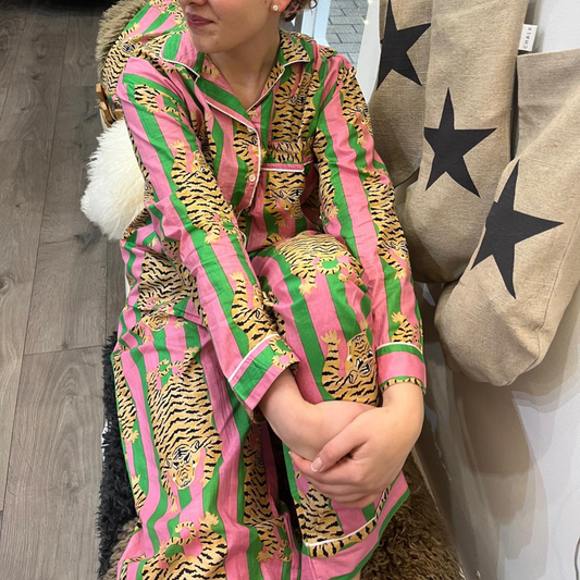 Pajama Set - Tiger Stripe