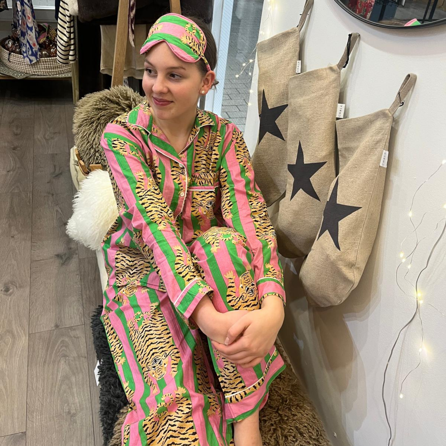 Pajama Set - Tiger Stripe