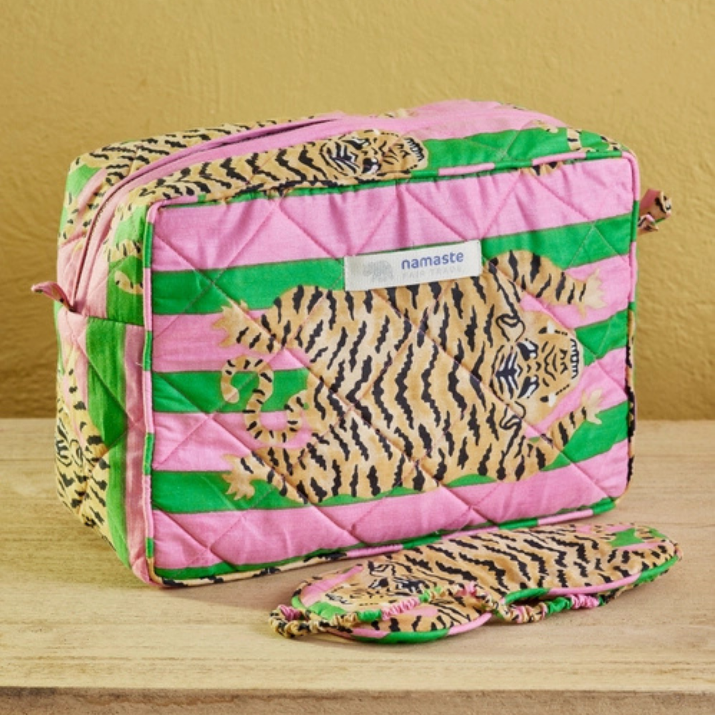 Wash Bag - Tiger Stripe