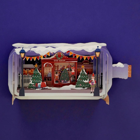 Pop Up Greetings Card - Toy Shop