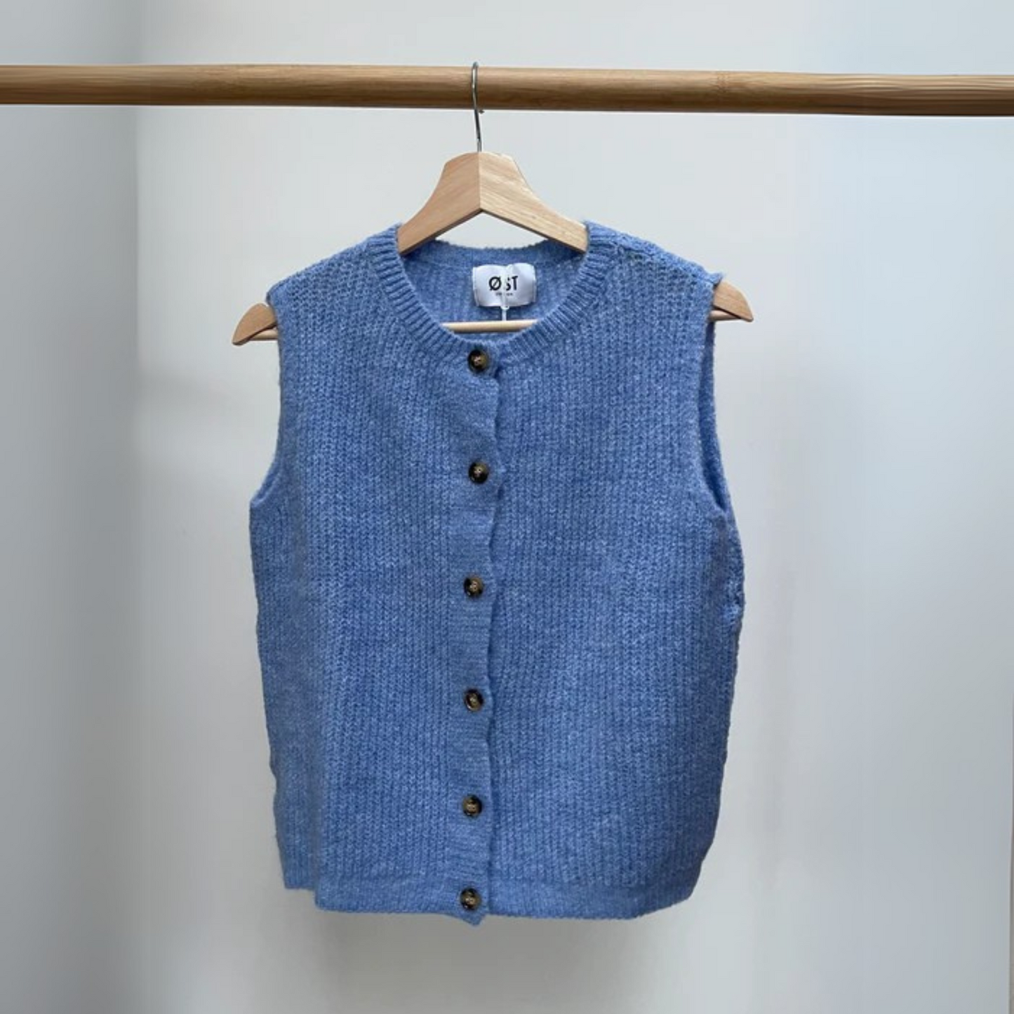 OST London Ida Waistcoat - Light Blue