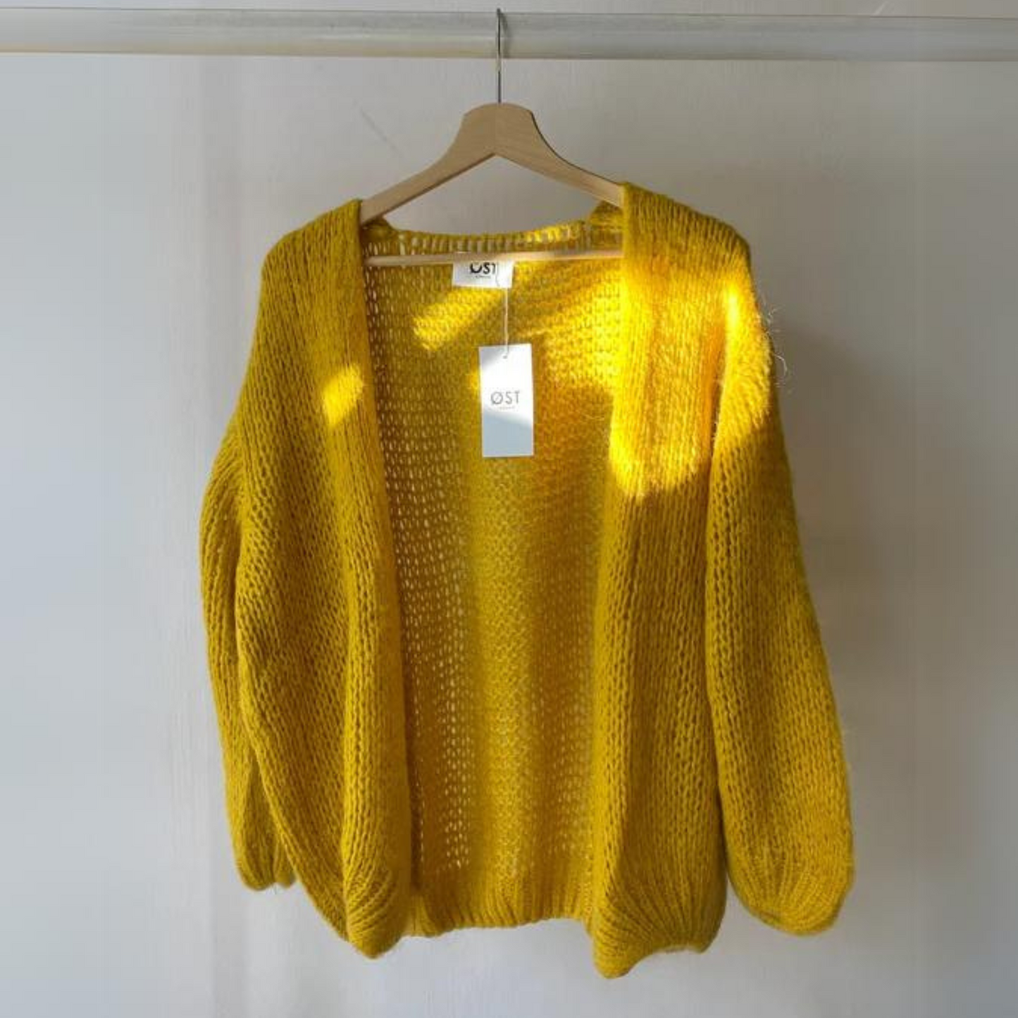 OST London Smila Mohair Cardigan - Mustard